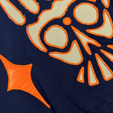 STARGAZER APPLIQUÉ CREWNECK - BLUEBERRY CLEMENTINE [XL]